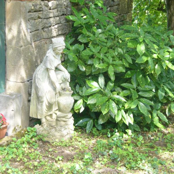 Statue dans la troisième cour